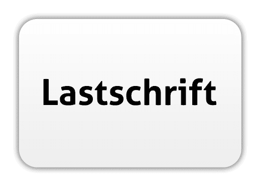 Lastschrift Zahlung