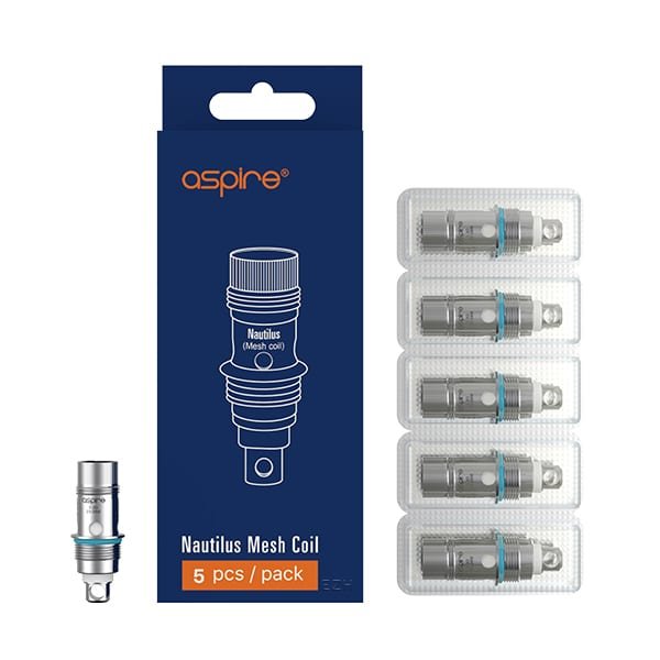 Aspire Nautilus Mesh Coils Verdampferköpfe 0,3 Ohm Verpackung