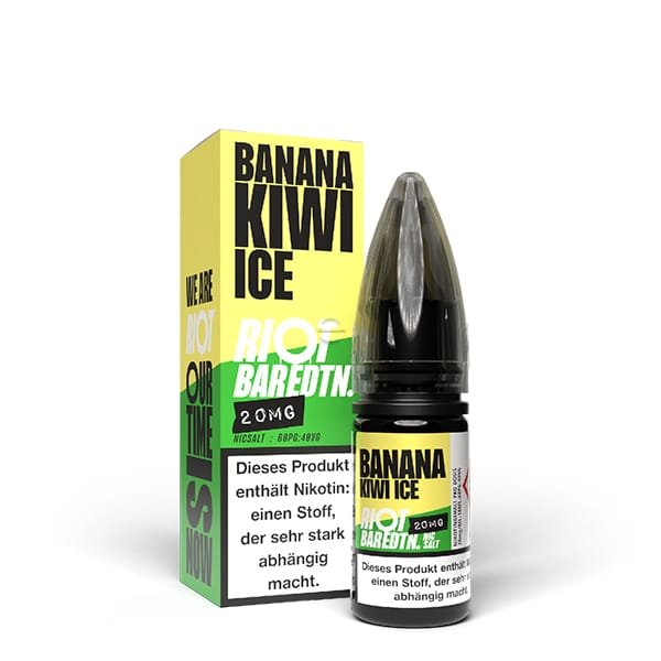 Riot Squad Bar Edition Nikotinsalz Liquid Banana Kiwi Ice