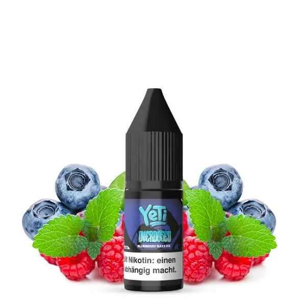 Yeti Overdosed Liquid Flasche mit Blaubeeren und Himbeeren