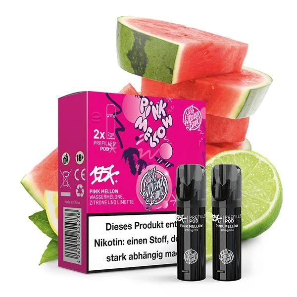 187 Pods Pink Mellow – Wassermelone, Grapefruit & Limette im ELFA Pod-System